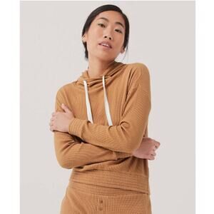 Pact Tan Hoodie Sweatshirt for Women